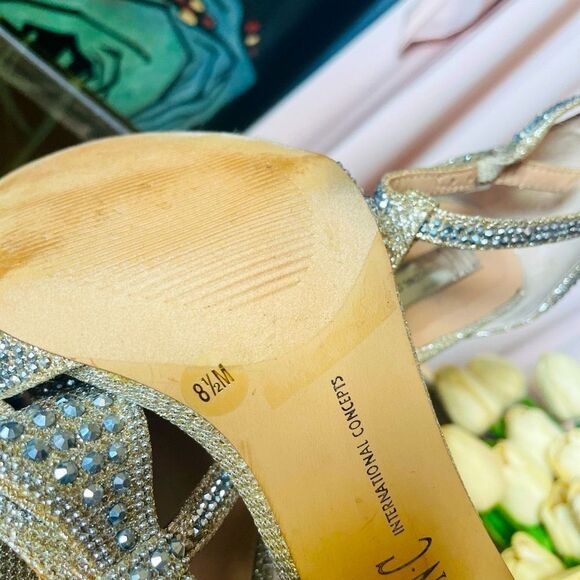 ♥️ INC International Concepts Women's Reesie Rhinestone Bow Evening heels - Picture 12 of 15